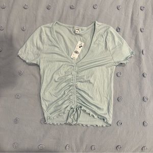 Garage Ruched Baby Tee